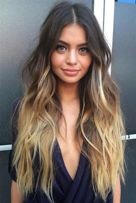 ombre with long hair